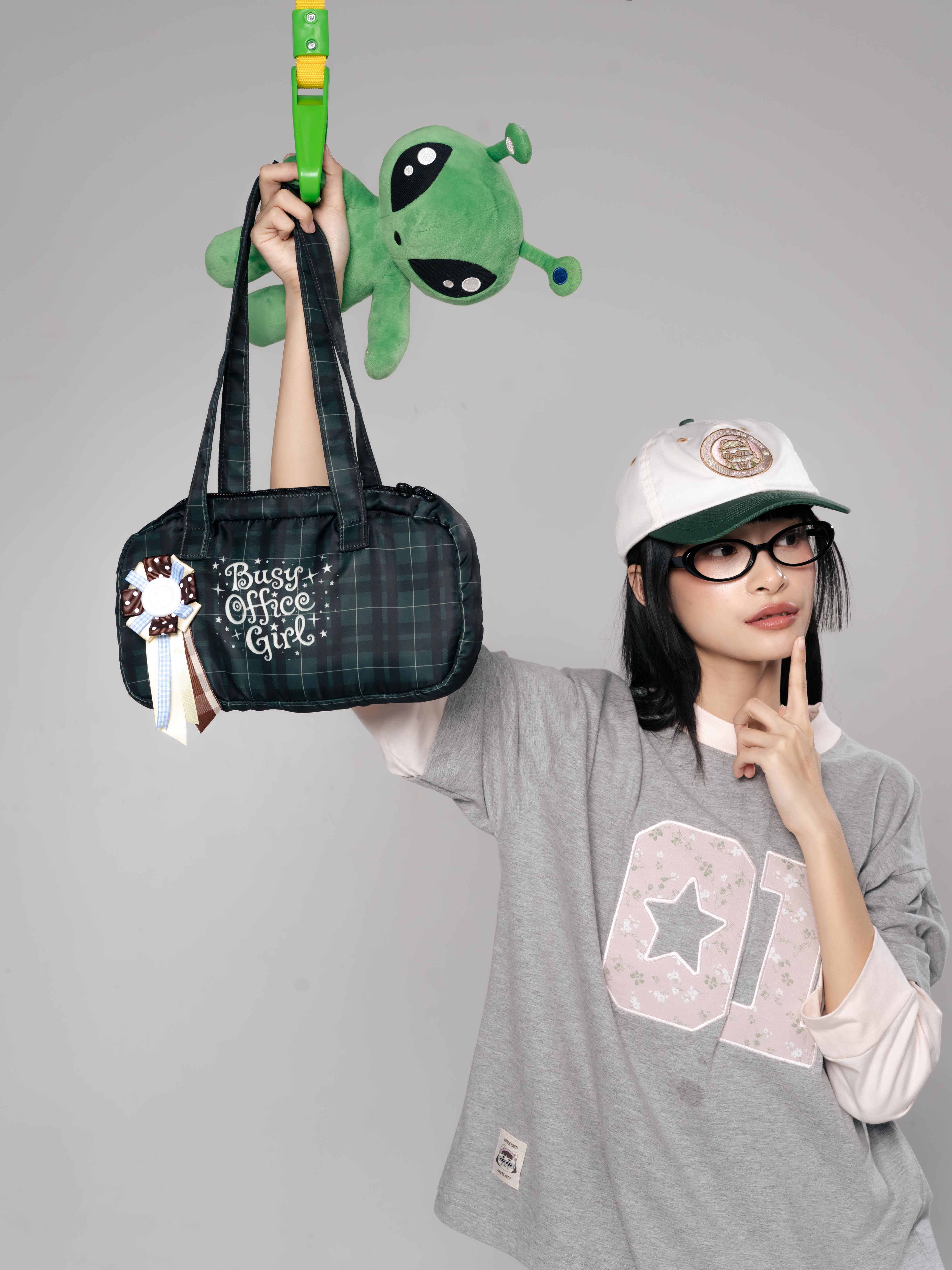 TOME AME - KINKI SHOULDER BAG - TAS BAHU WANITA MOTIF KOTAK