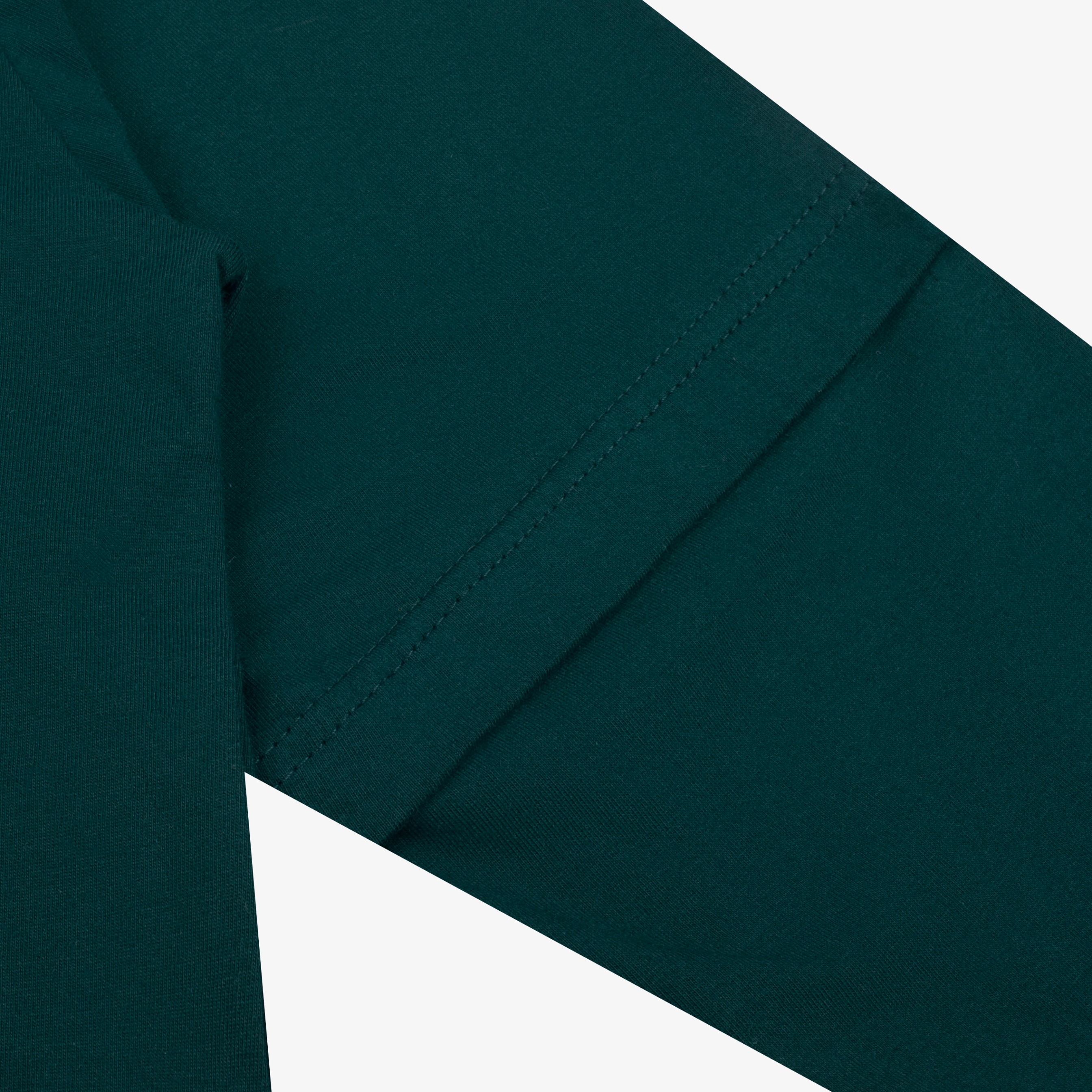 Tome Ame - Fujiko Boxy Longlseeve Tee Dark Green - Kaos Lengan Panjang Oversized 24s