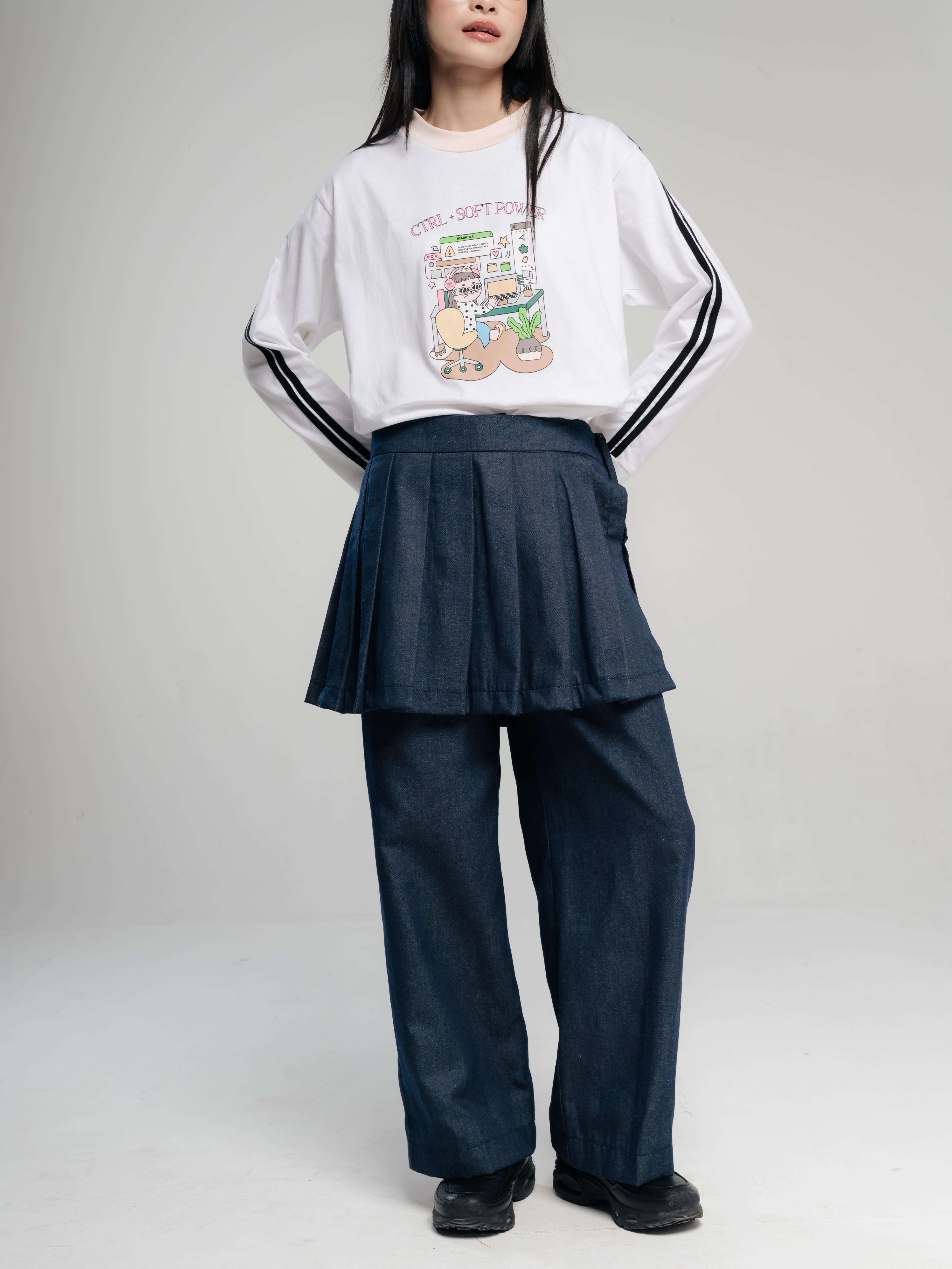 TOME AME - IROHA LAYERED PANTS - CELANA LAYER PANJANG WANITA