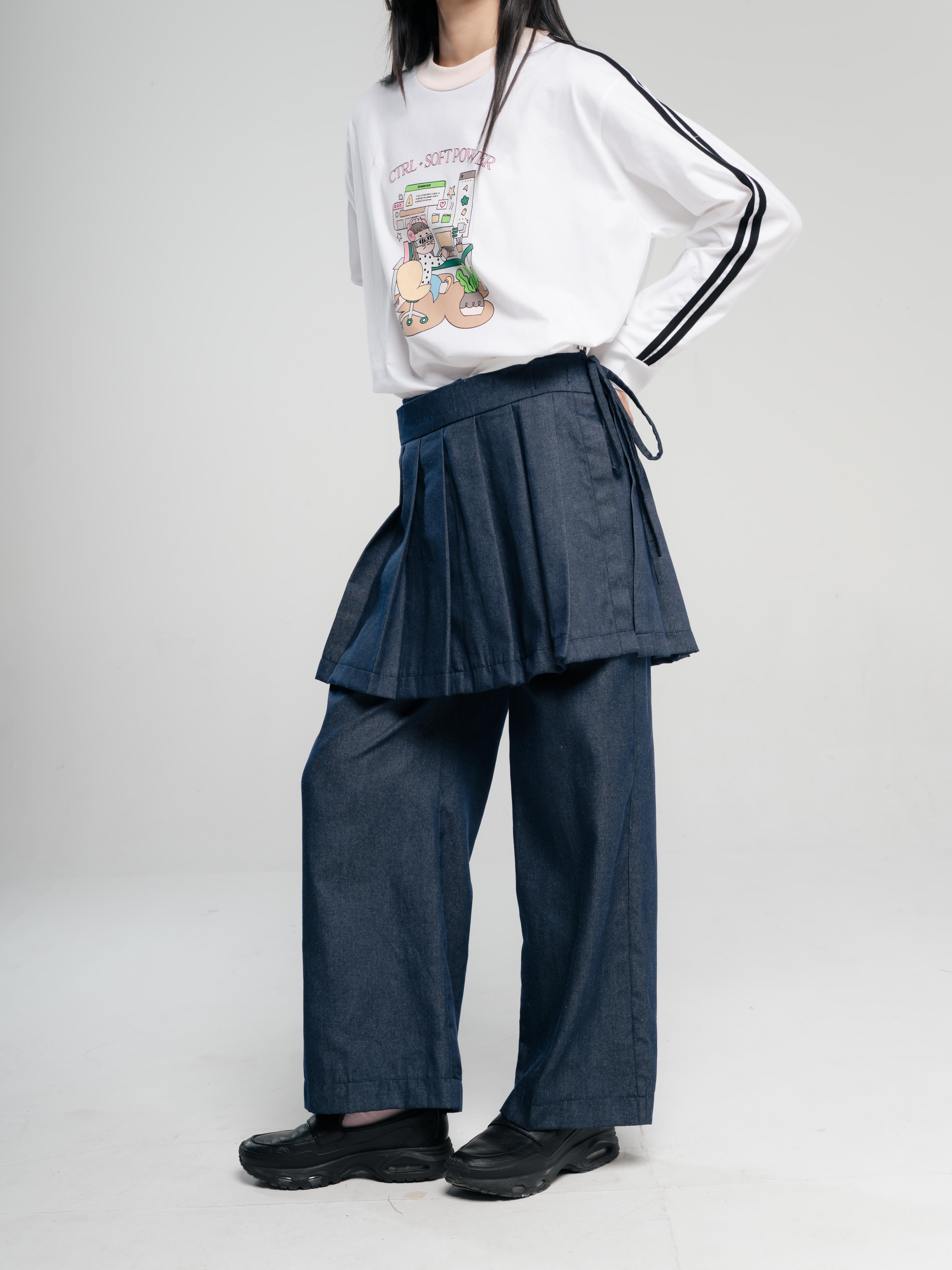 TOME AME - IROHA LAYERED PANTS - CELANA LAYER PANJANG WANITA