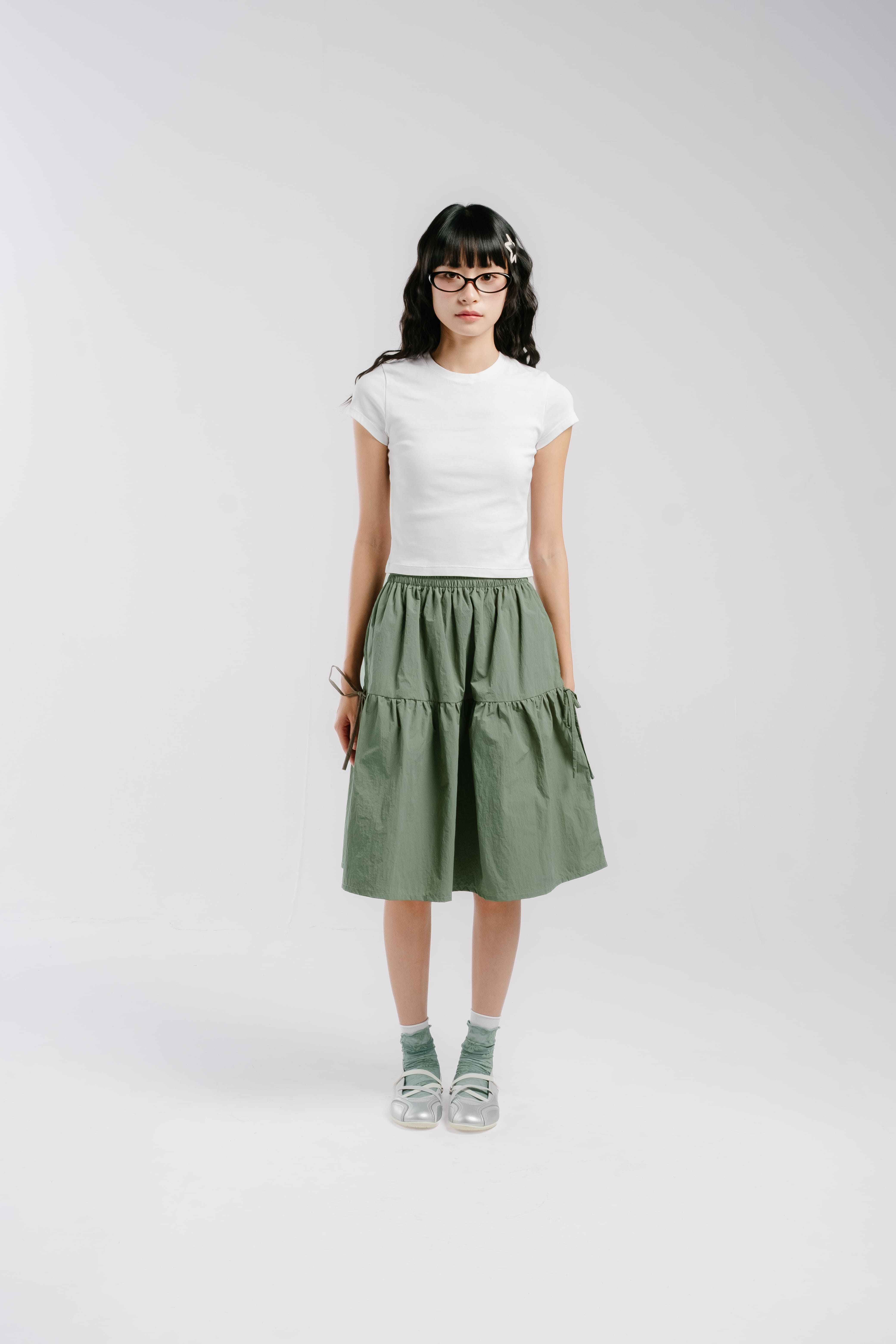 TOME AME - SENA MIDI SKIRT - ROK PARASUT WANITA