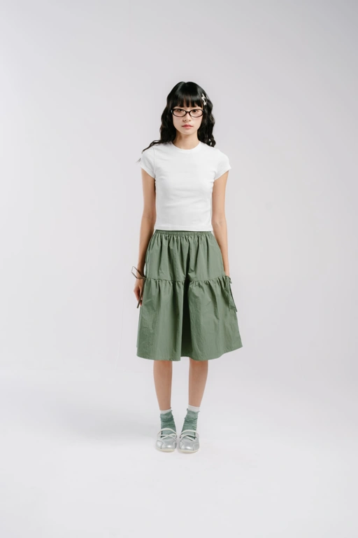 TOME AME - SENA MIDI SKIRT - ROK PARASUT WANITA