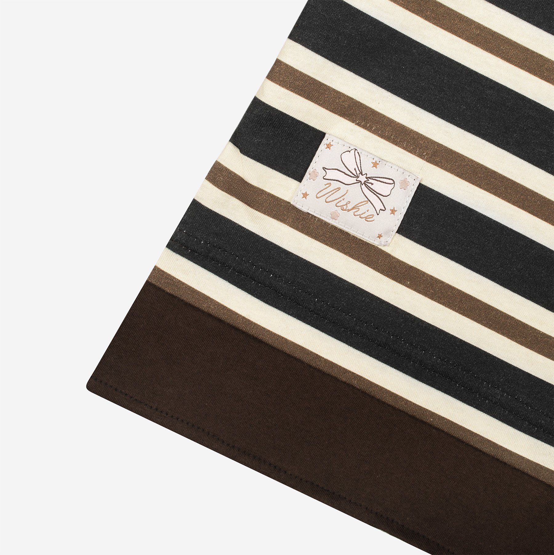 Tome Ame - Kurocha Stripe Shirt Longsleeve - Kemeja Lengan Panjang Wanita Motif Garis