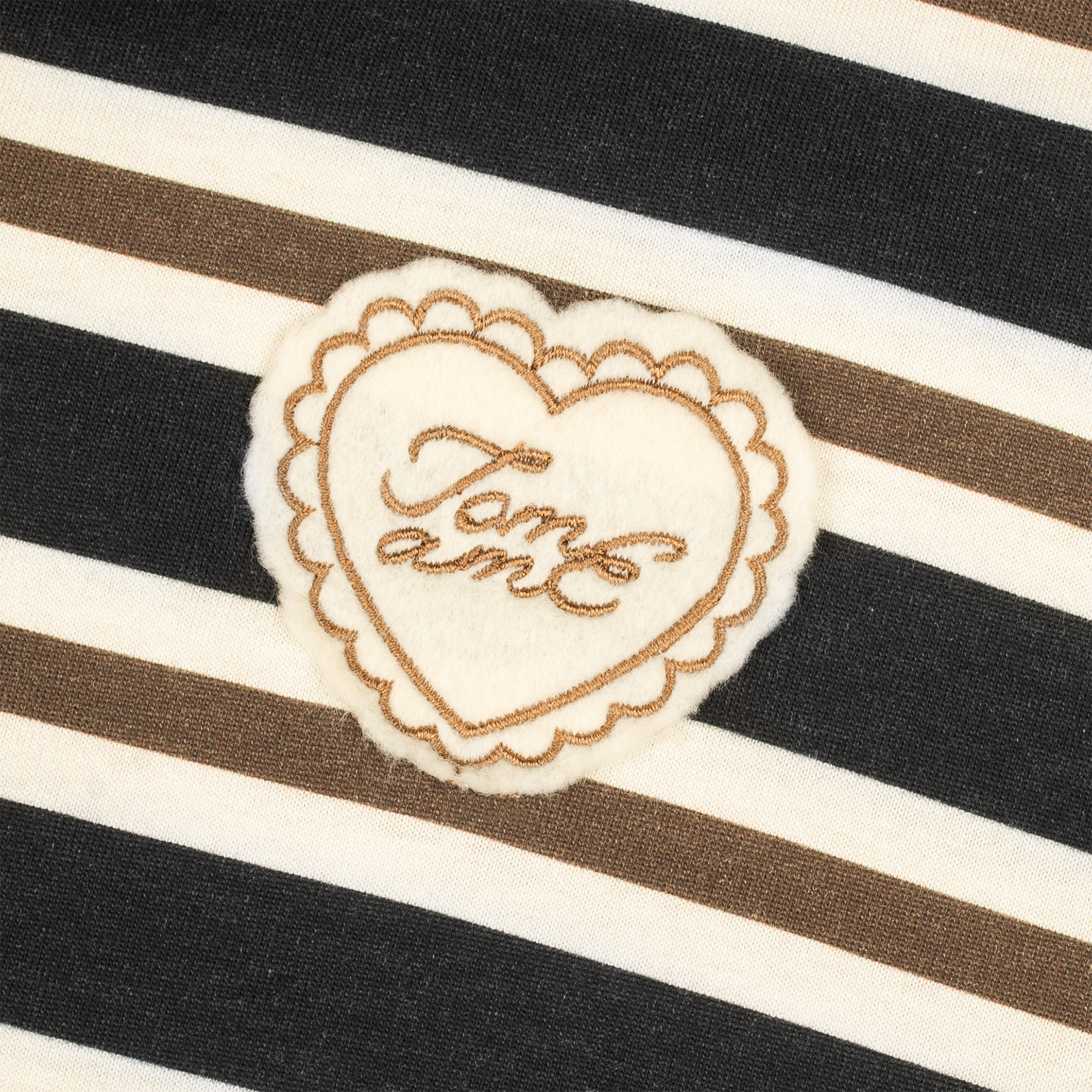 Tome Ame - Kurocha Stripe Shirt Longsleeve - Kemeja Lengan Panjang Wanita Motif Garis