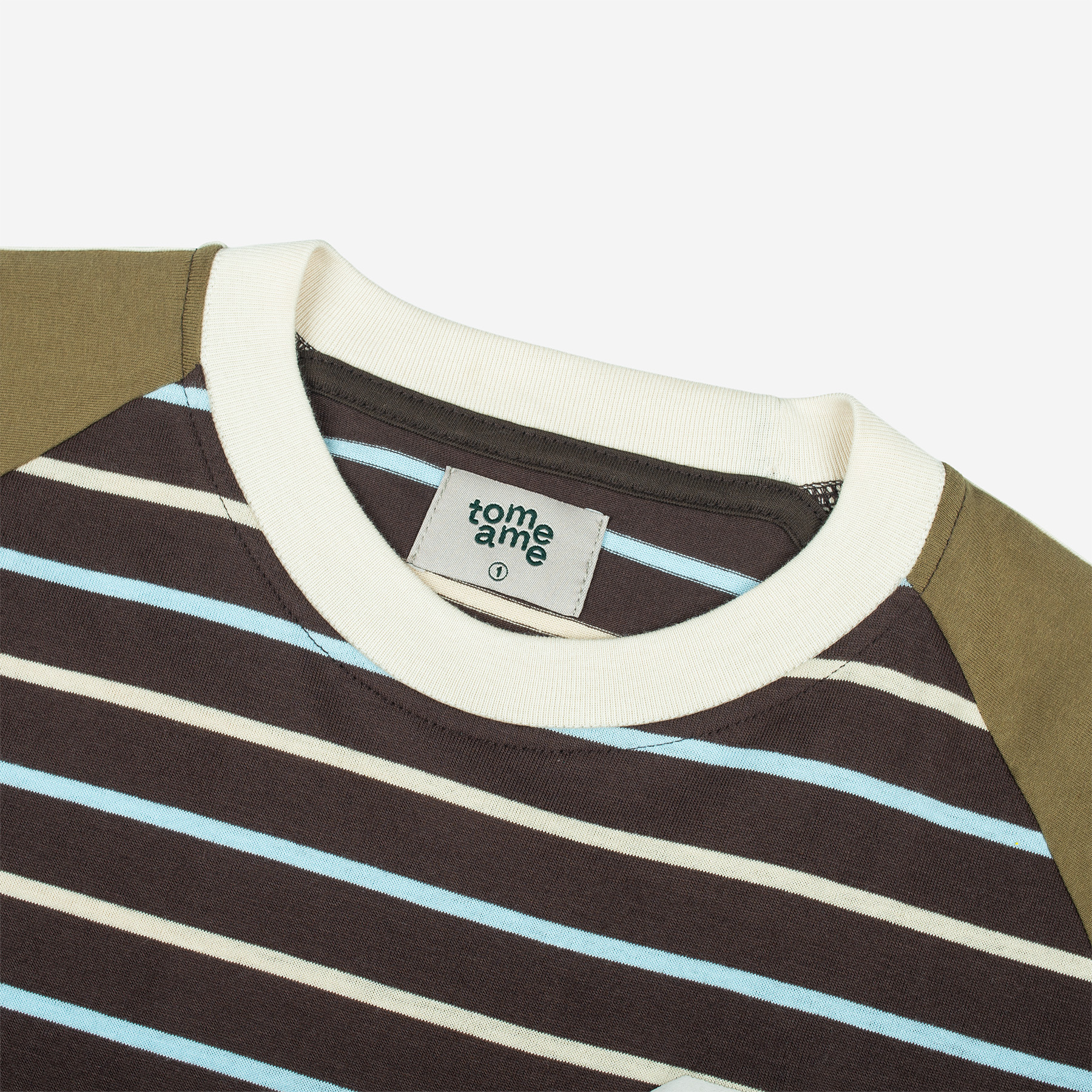 Tome Ame - Yoru Stripe T Shirt Longsleeve - Kaos Lengan Panjang Wanita Motif Garis