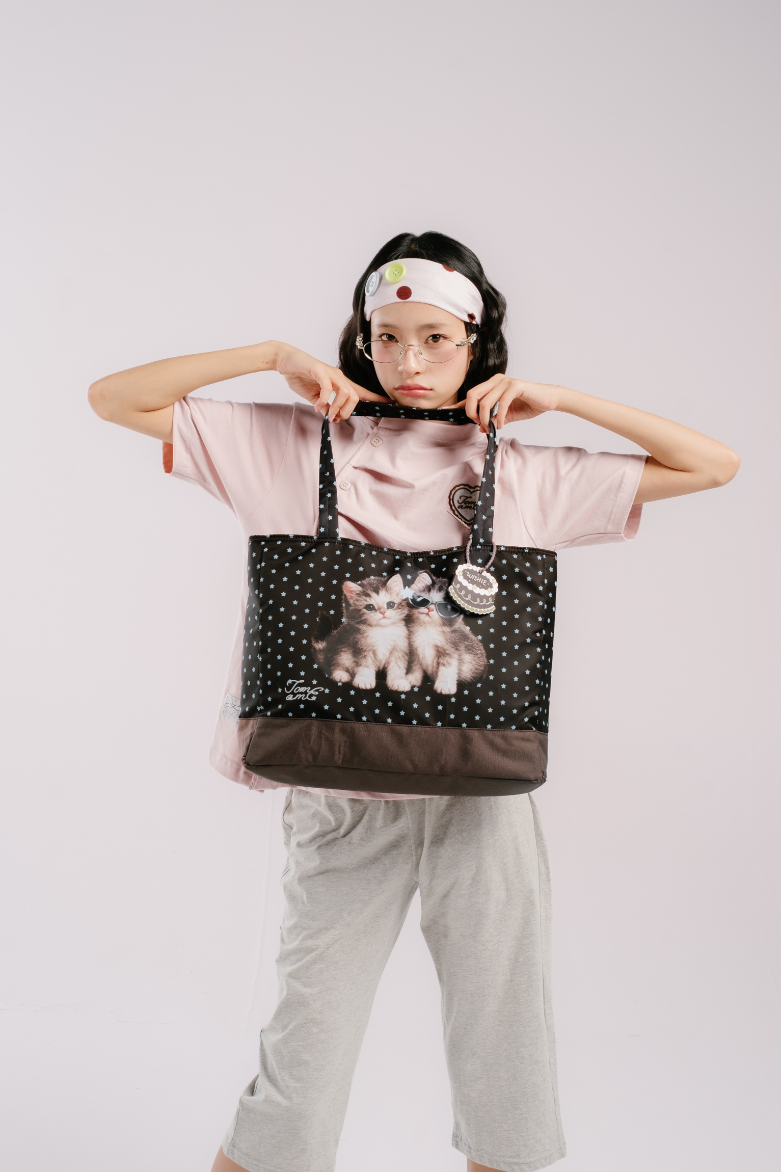 Tome Ame - Tori Tote Bag - Tas Jinjing Motif Polka Dot