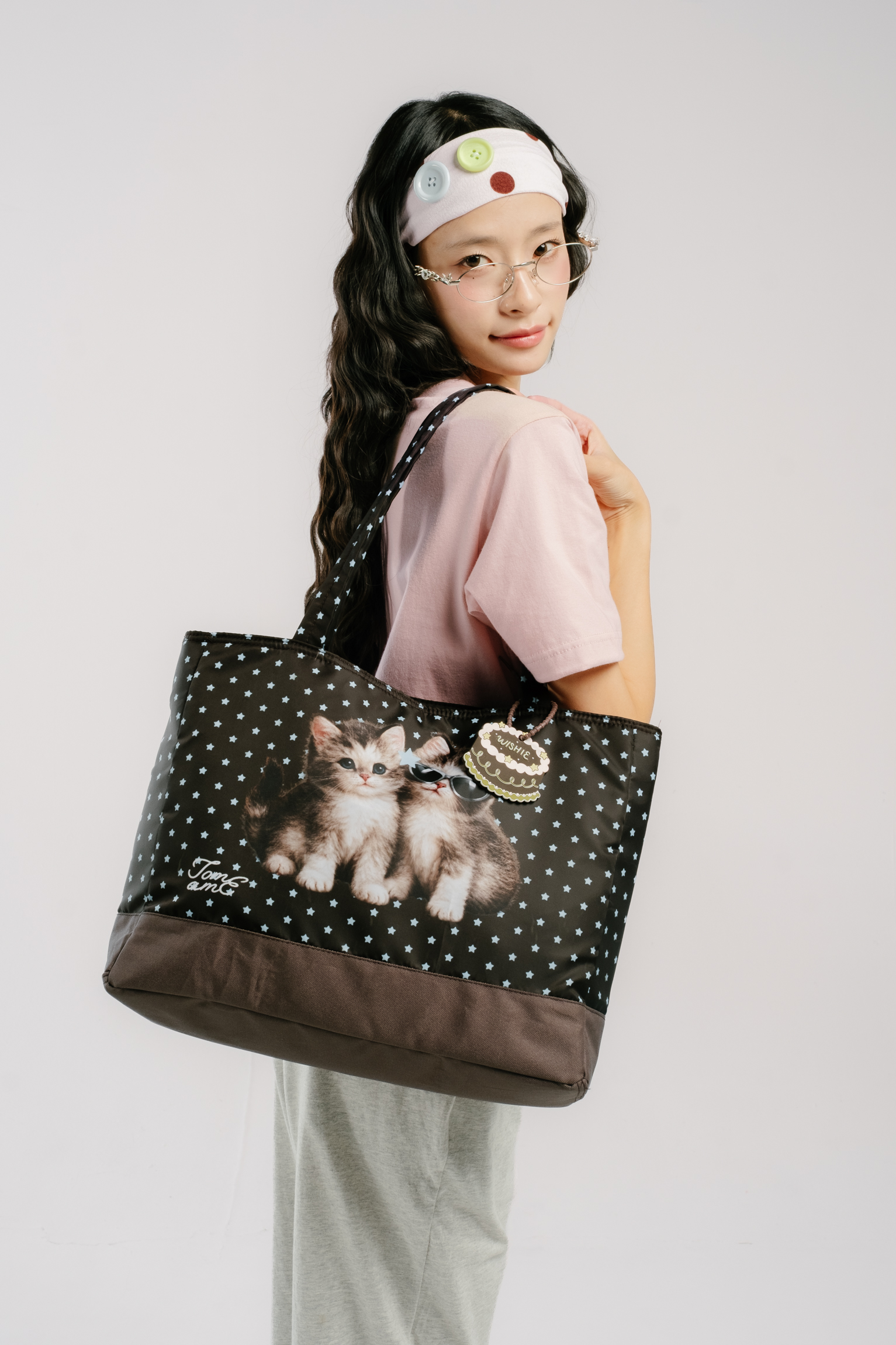 Tome Ame - Tori Tote Bag - Tas Jinjing Motif Polka Dot