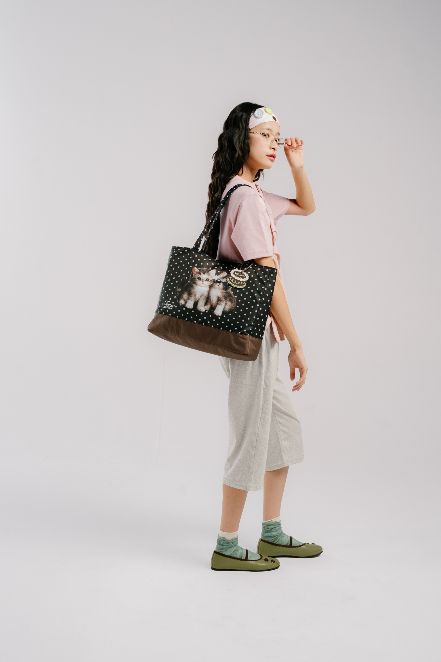 Tome Ame - Tori Tote Bag - Tas Jinjing Motif Polka Dot
