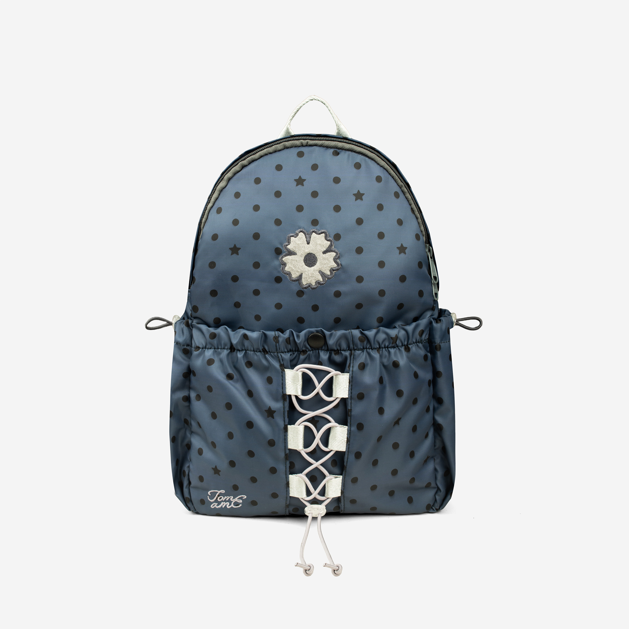 Tome Ame - Azzura Midi Backpack Polka Dot - Tas Ransel Motif Polka Dot