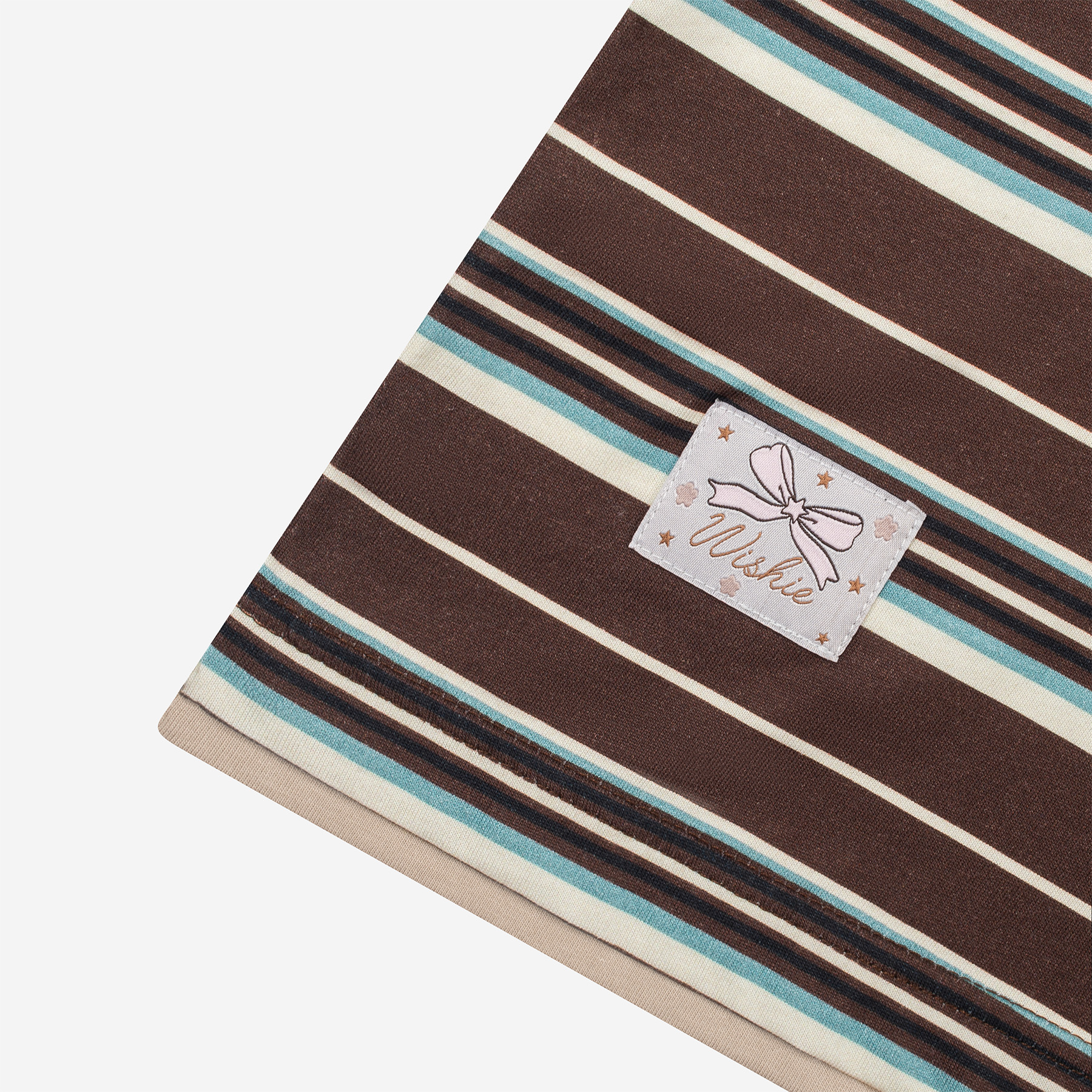 Tome Ame - Kumi Stripe T Shirt Longsleeve - Kaos Lengan Panjang Wanita Motif Garis
