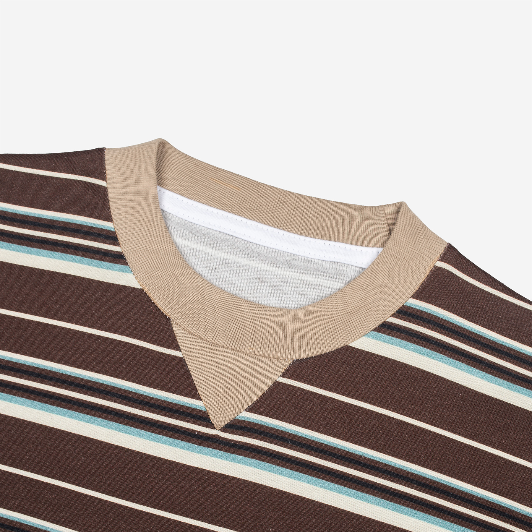 Tome Ame - Kumi Stripe T Shirt Longsleeve - Kaos Lengan Panjang Wanita Motif Garis