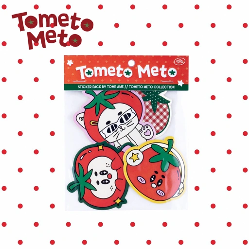 Image of Tome Ame - Sticker Pack Tometo