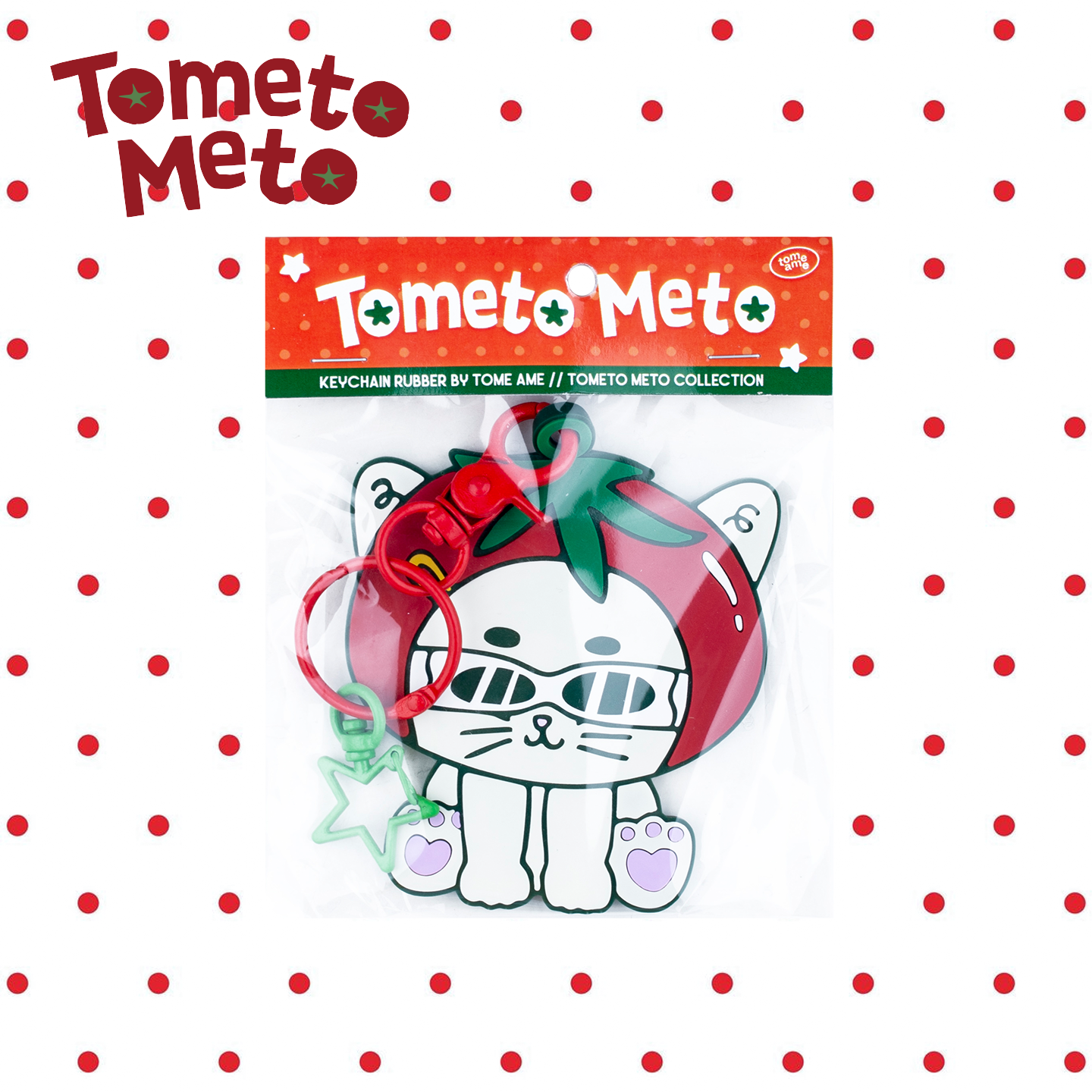 Tome Ame - Keychain Tomato Mato