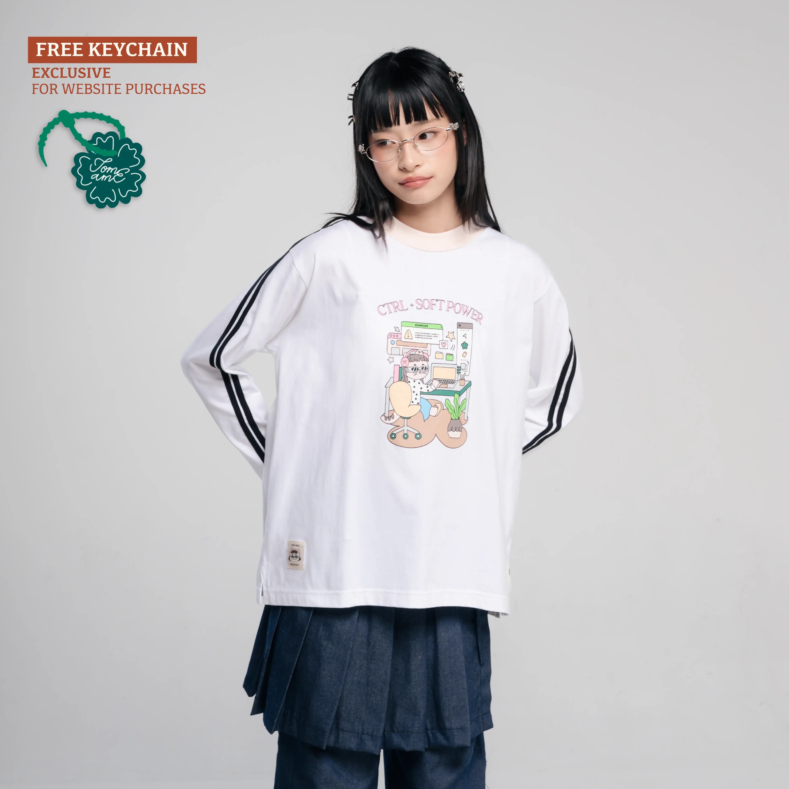 TOME AME - KIMINI LONGSLEEVE - KAOS LENGAN PANJANG