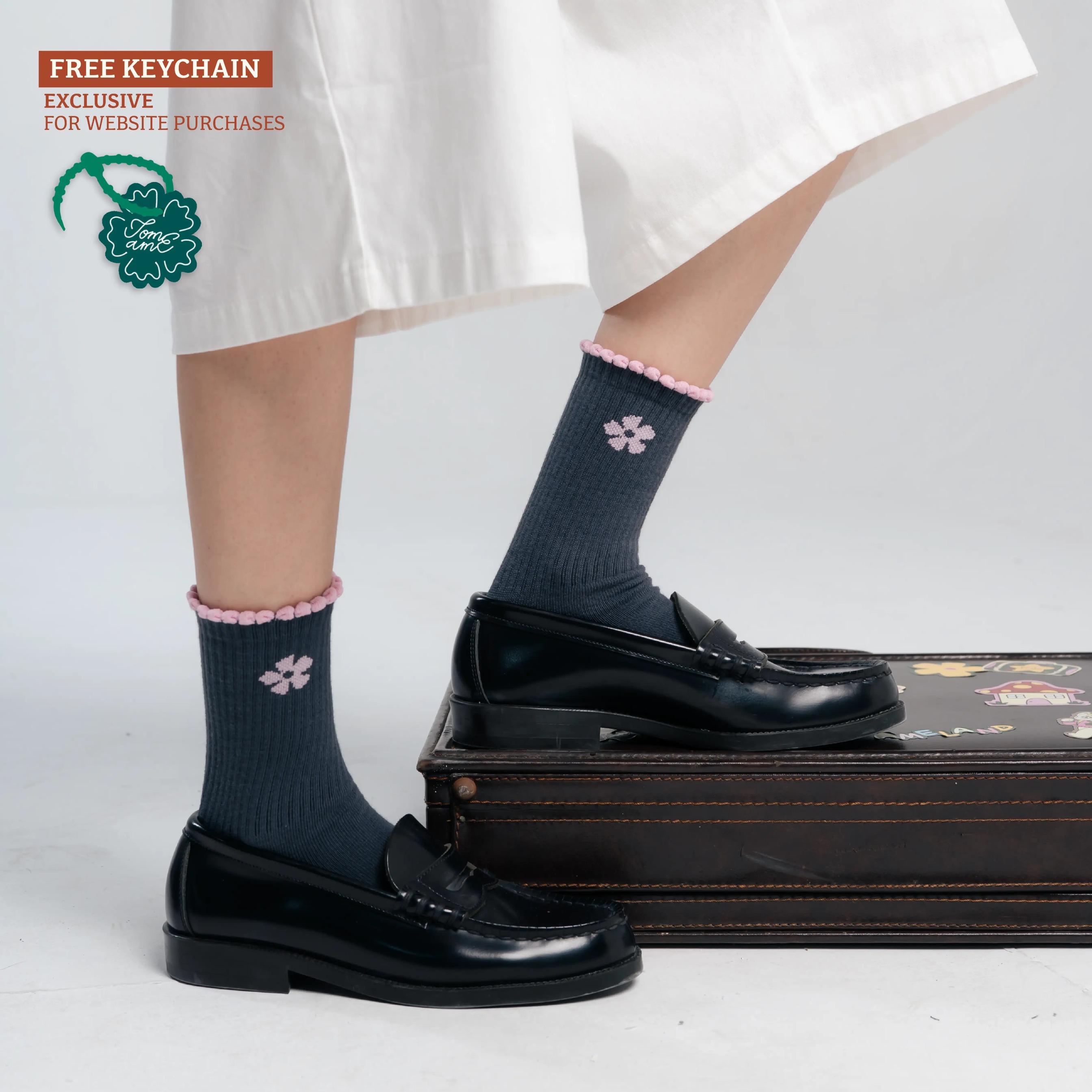 TOME AME - BLOOM SOCKS - KAOS KAKI