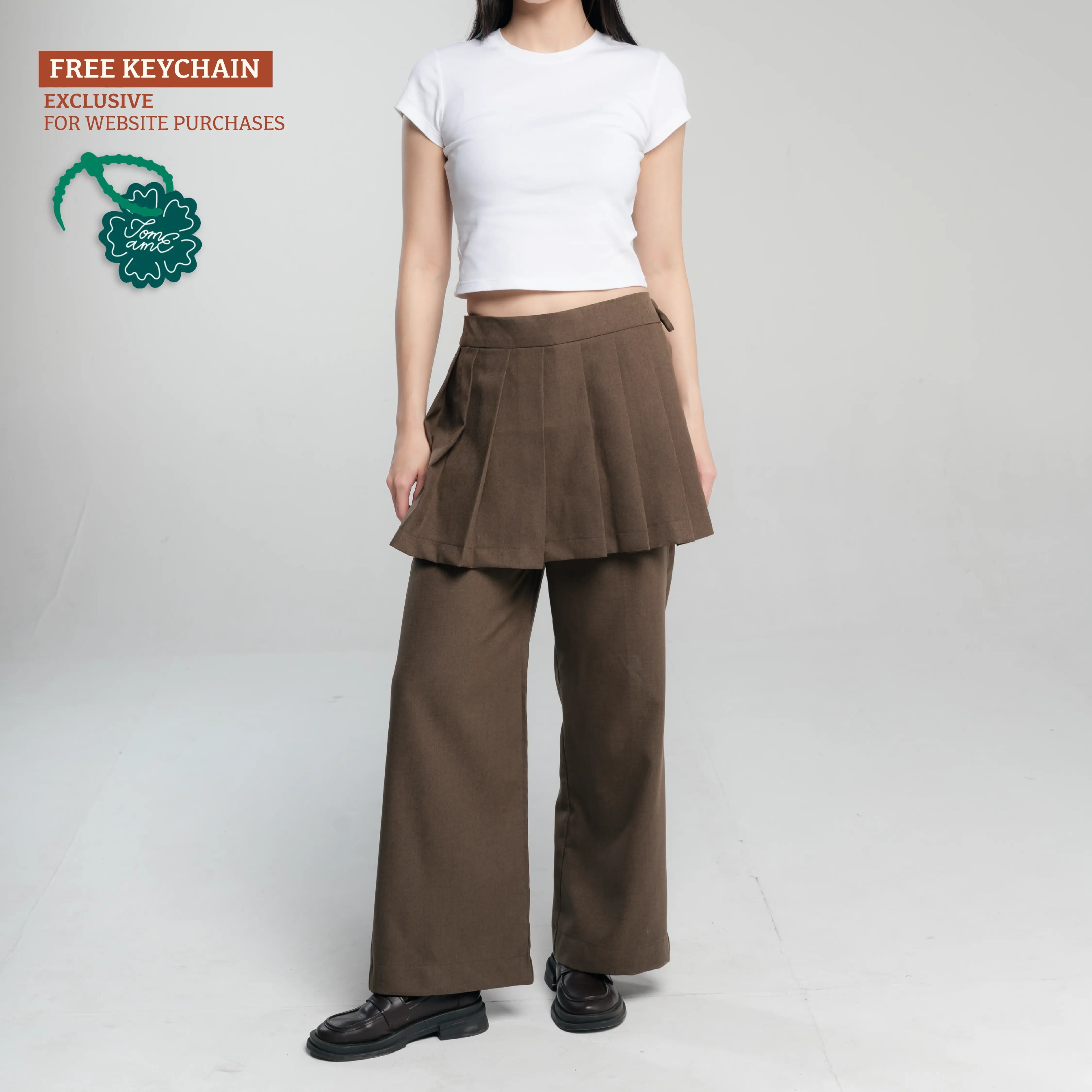 TOME AME - IROHA LAYERED PANTS - CELANA LAYER PANJANG WANITA