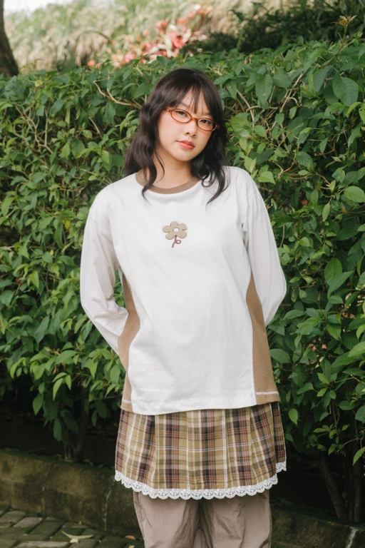 Image of Tome Ame - Yume Long Sleeve - Longsleeve 24S Two Tone