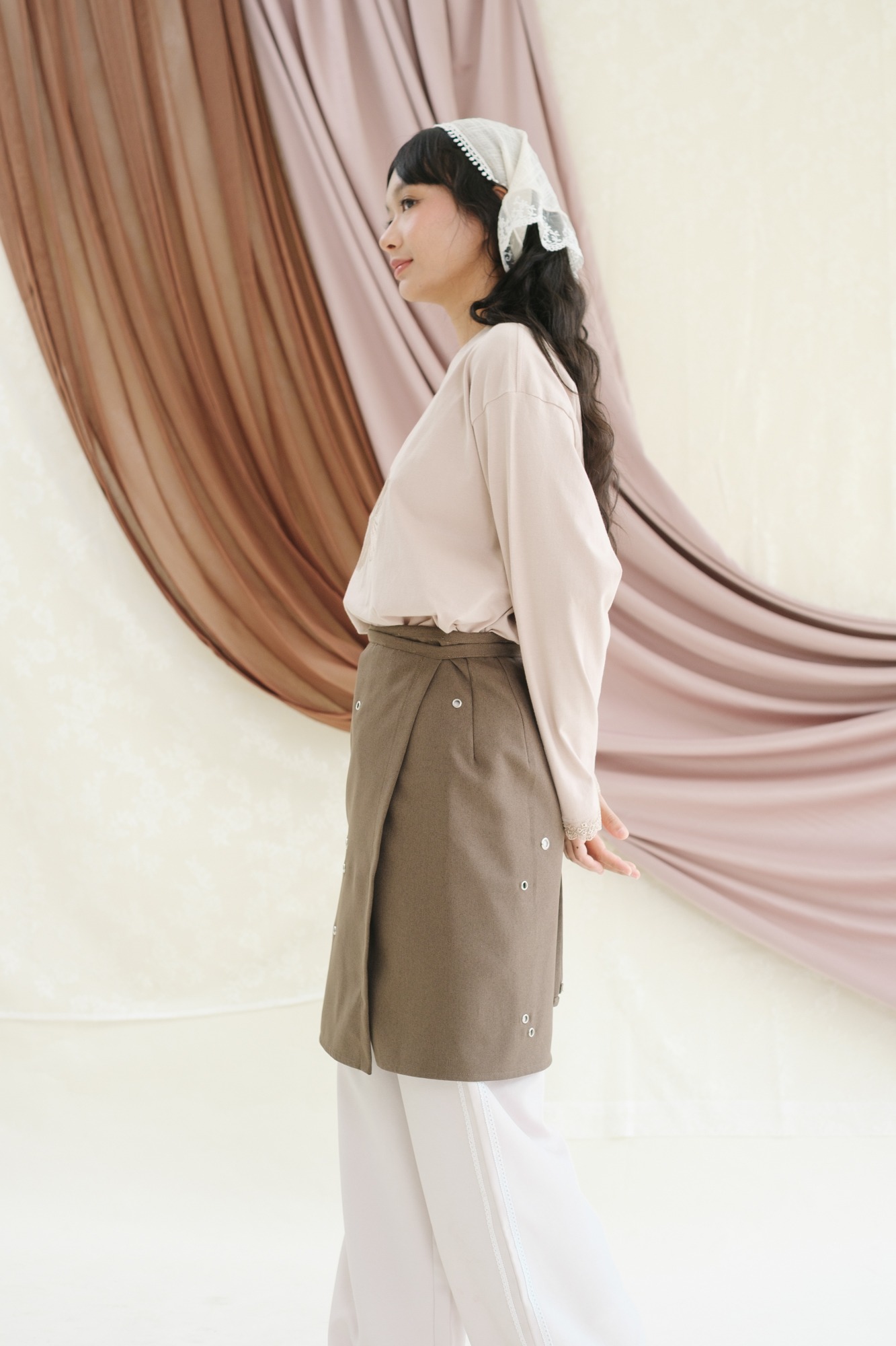 TOME AME - ROKU LAYERED SKIRT - ROK LAYER