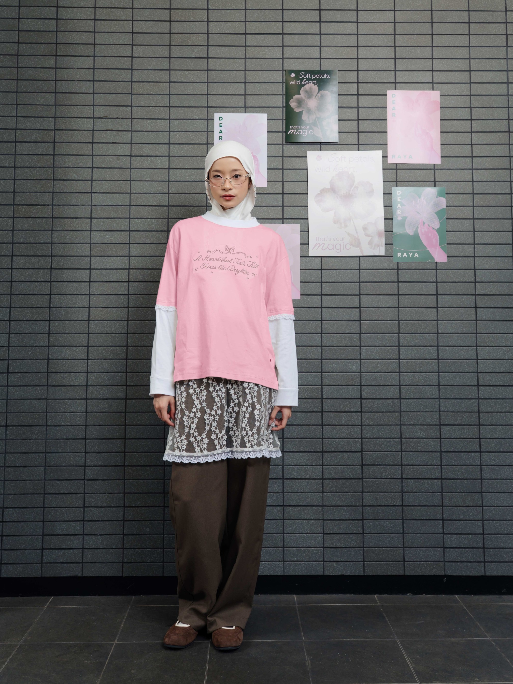 TOME AME - EIKO SHIRTS T SHIRT BOXY - KAOS LENGAN PANJANG OVERSIZE 24S