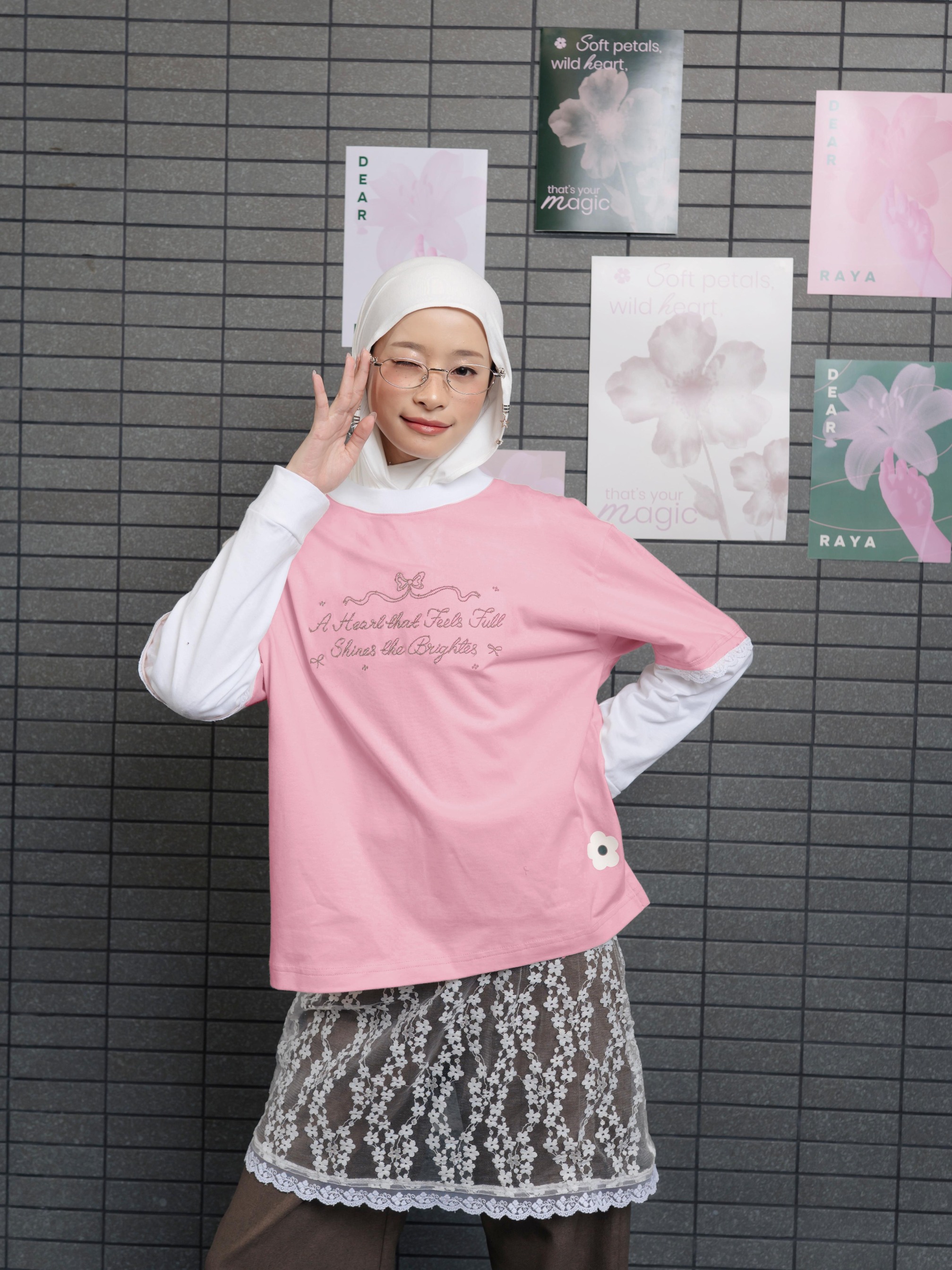 TOME AME - EIKO SHIRTS T SHIRT BOXY - KAOS LENGAN PANJANG OVERSIZE 24S