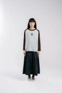 Tome Ame - Yuma Long Sleeve - Kaos Lengan Panjang 24S Logo Bunga