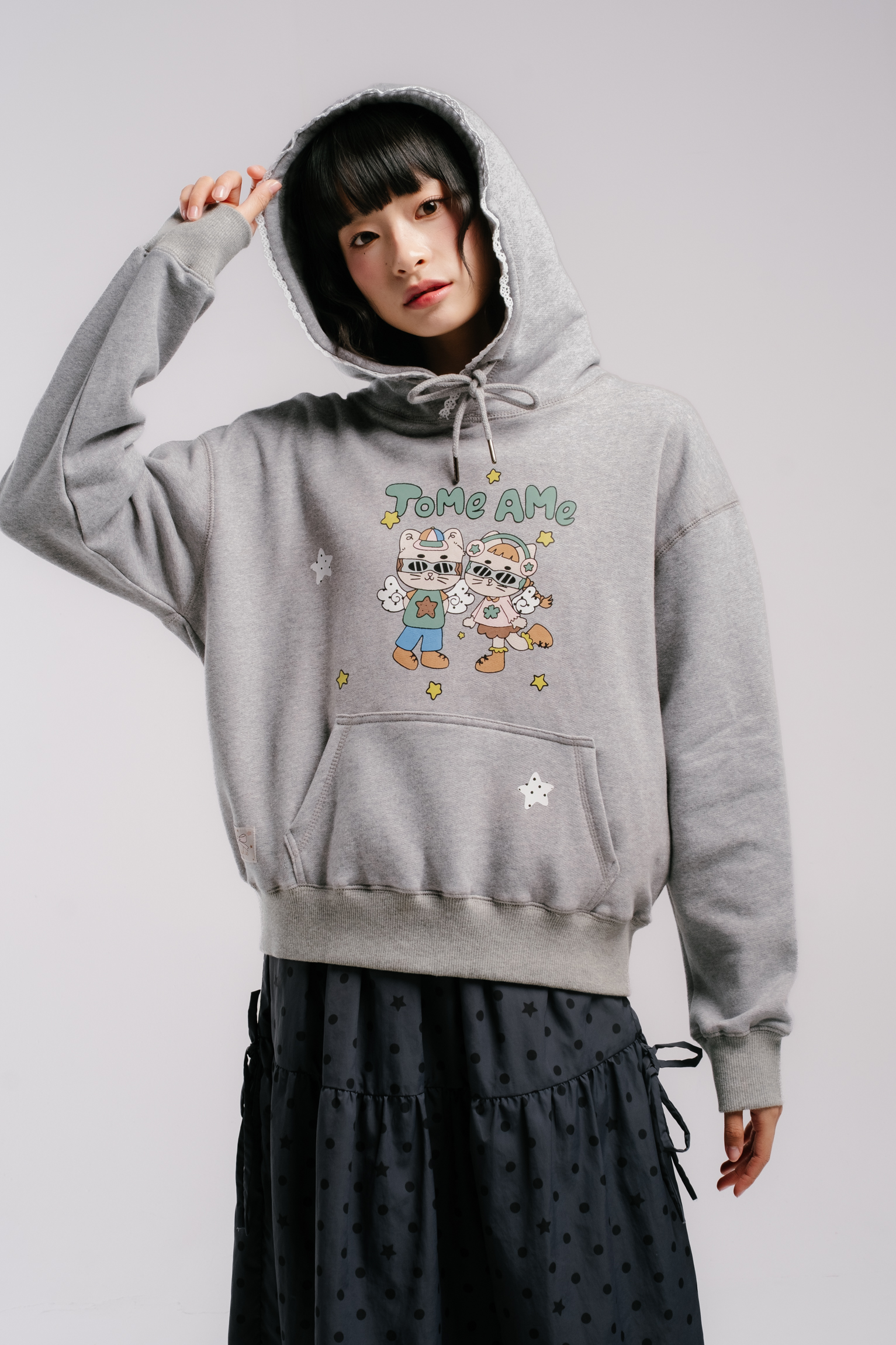 Tome Ame - Fucha Sweater Hoodie - Hoodie Wanita
