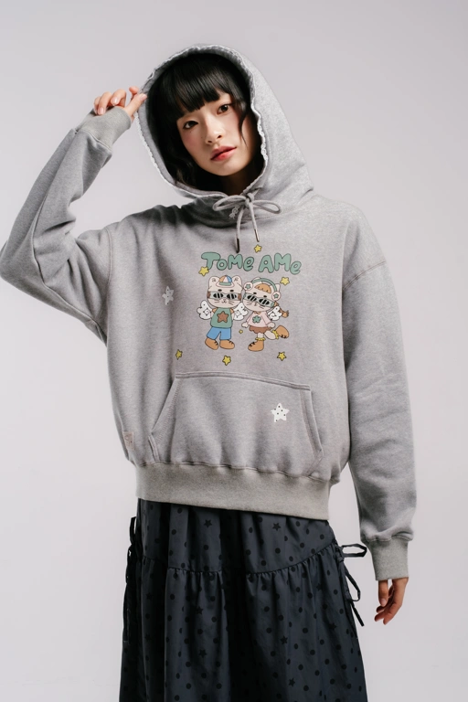 Tome Ame - Fucha Sweater Hoodie - Hoodie Wanita