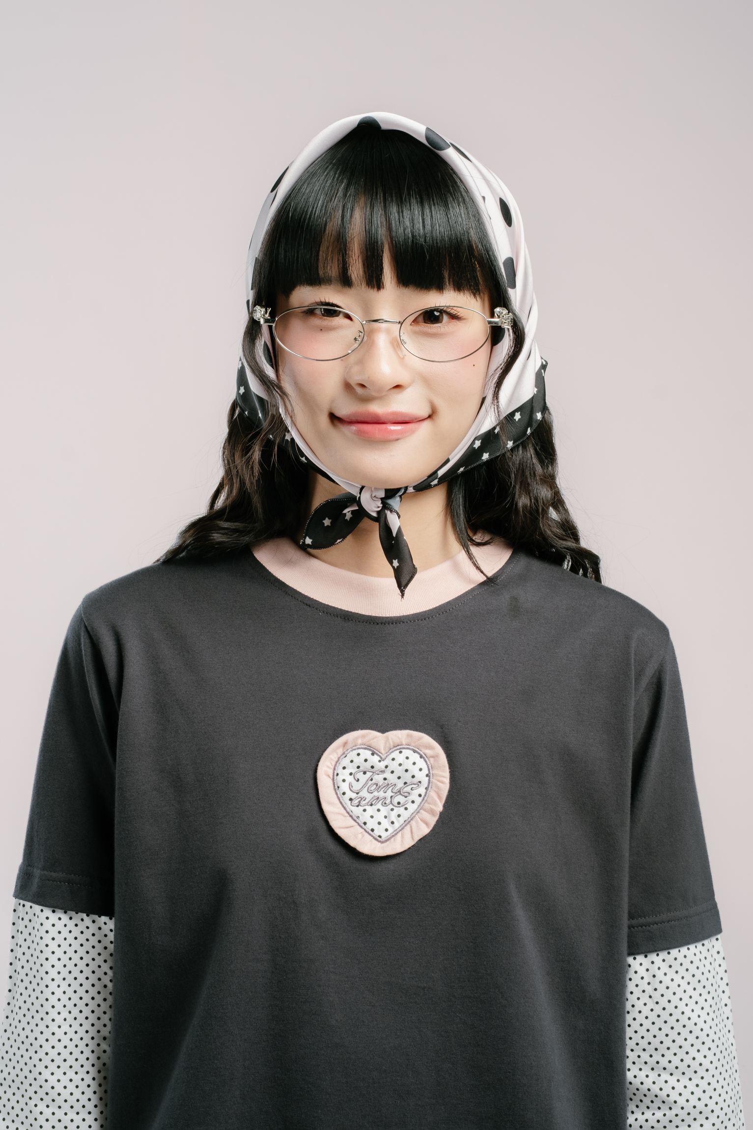 Tome Ame - Yumeko Layered Longsleeve - Kaos Lengan Panjang Wanita