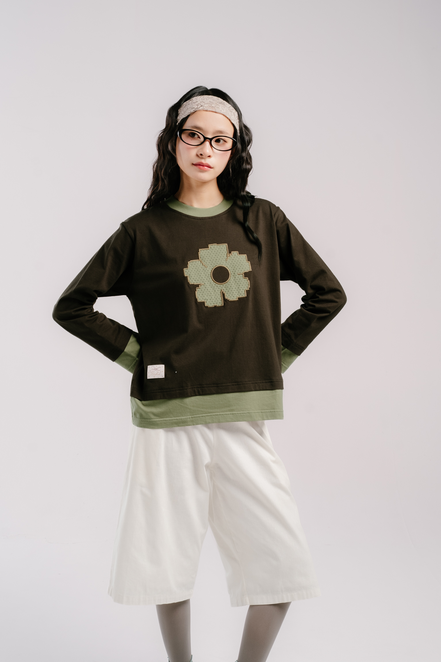 Tome Ame - Yessi Layered Longsleeve - Kaos Lengan Panjang Wanita