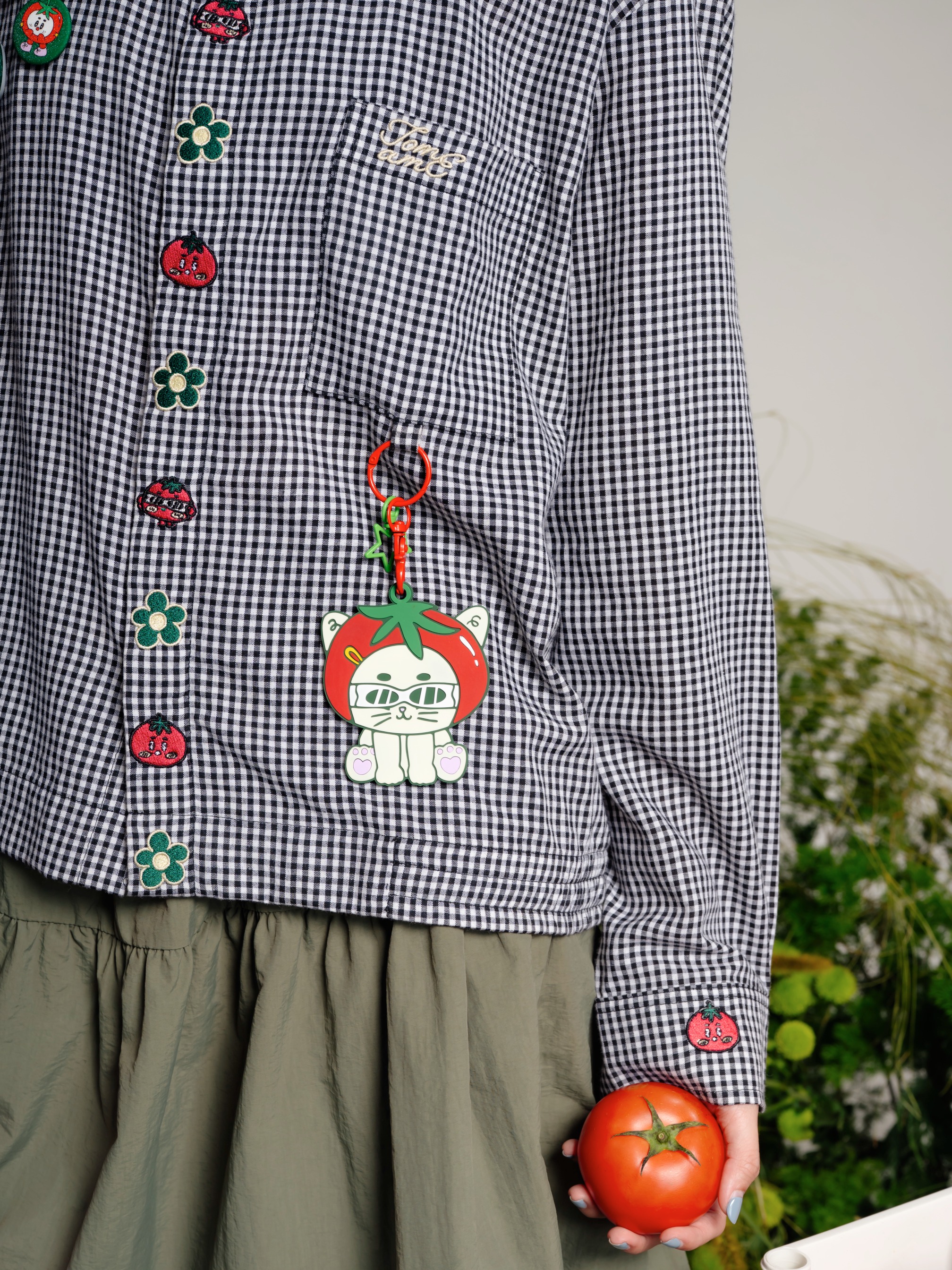 Tome Ame - Keychain Tomato Mato