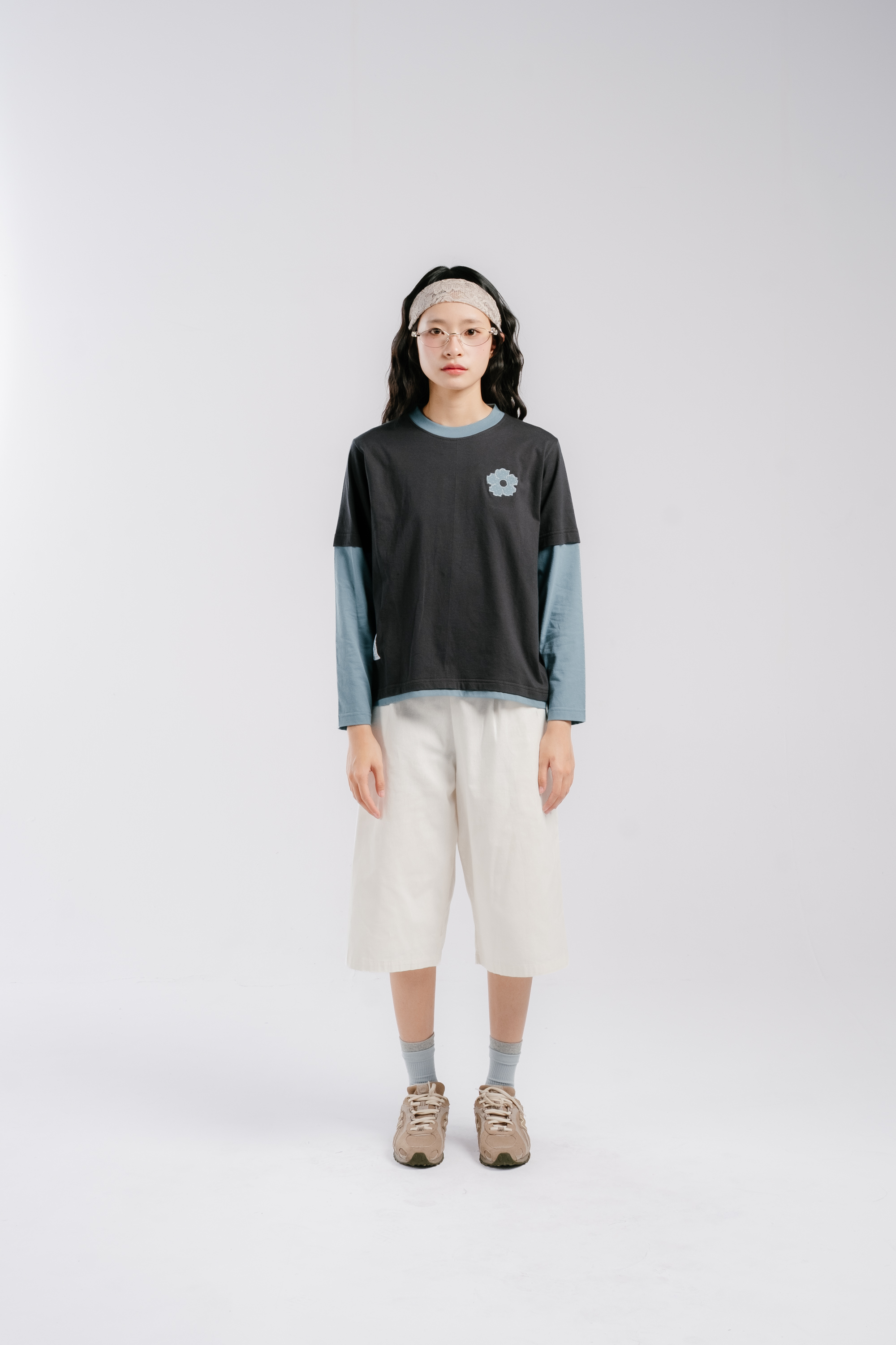 TOME AME - SOOMI LAYERED LONGSLEEVE - KAOS LENGAN PANJANG