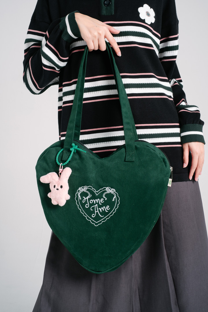 Tome Ame - Ame Tote Bag Dark Green