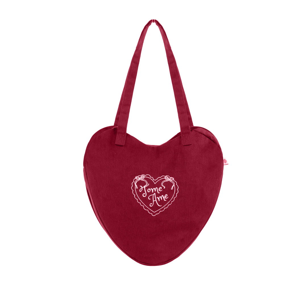 Tome Ame - Tote Bag Red Maroon
