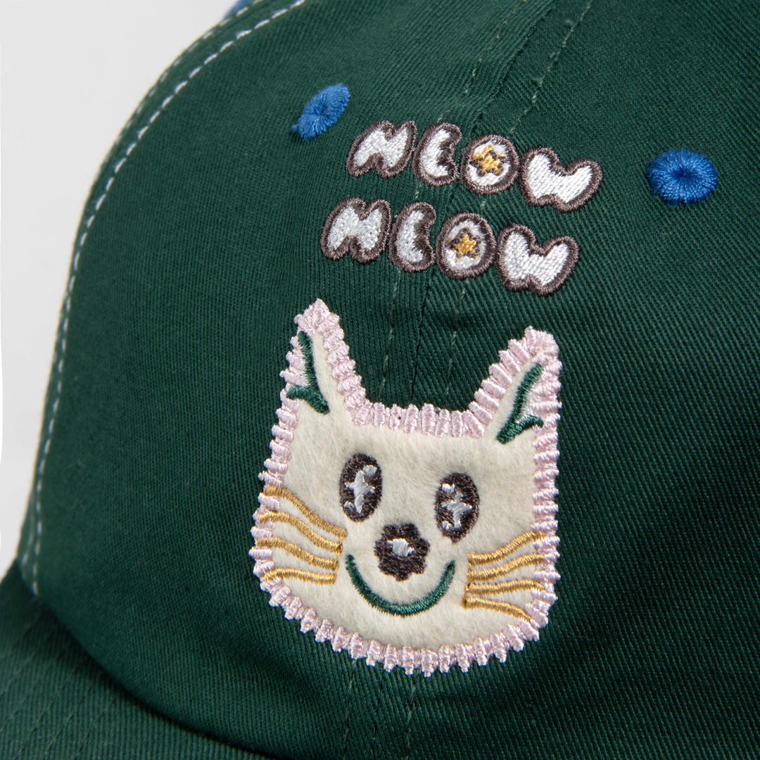 Tome Ame - Meow Cap Green