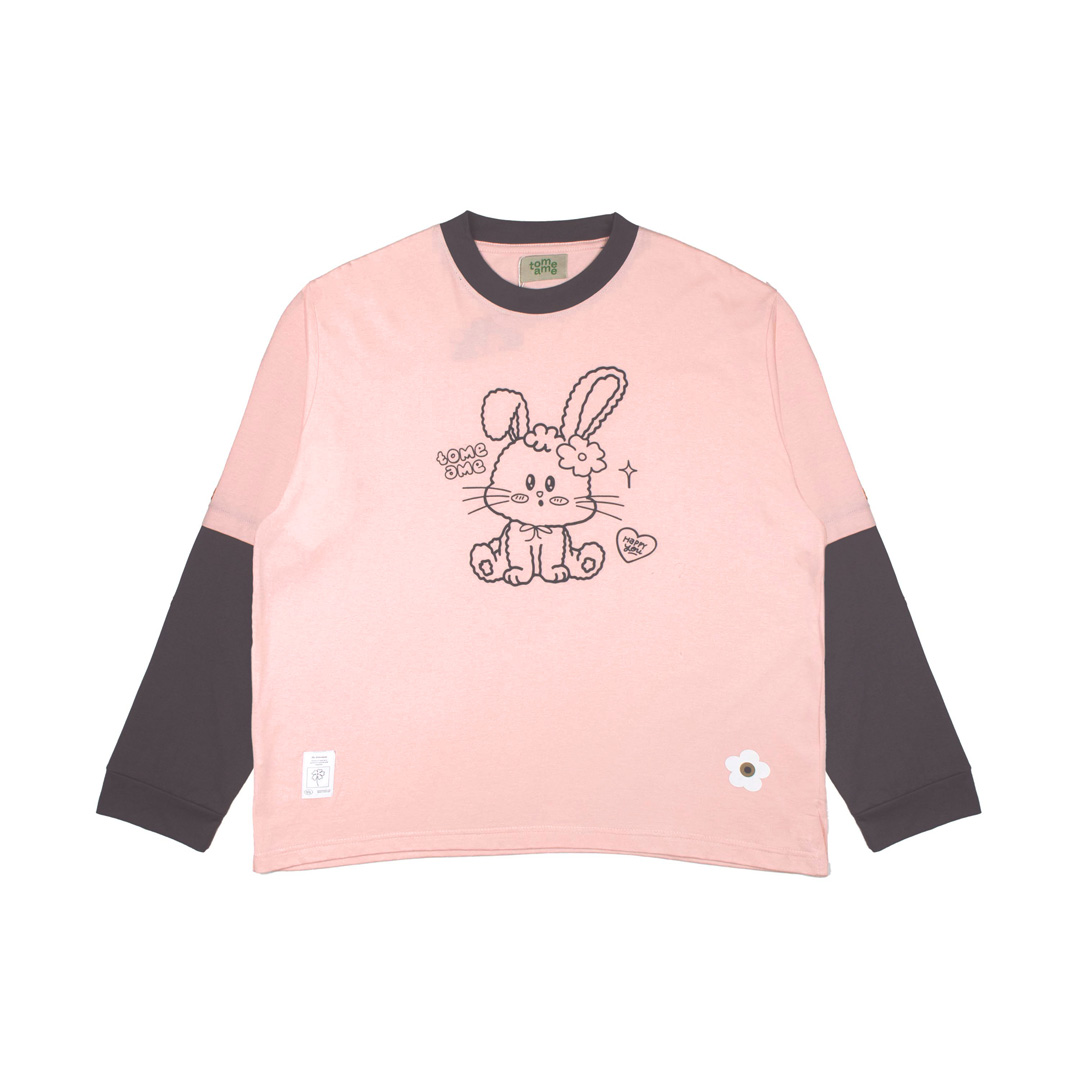 Tome Ame - Bunny Pink Longsleeve Tee