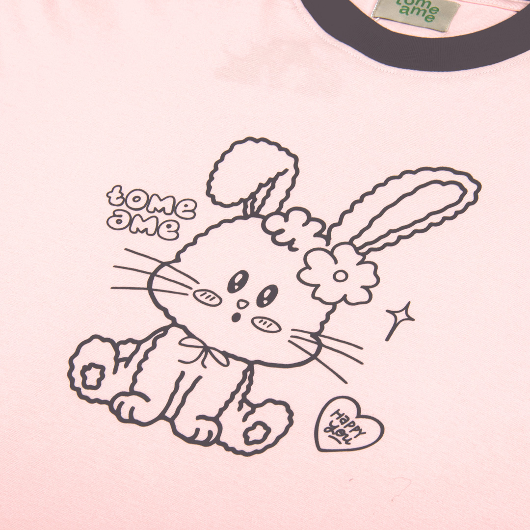 Tome Ame - Bunny Pink Longsleeve Tee
