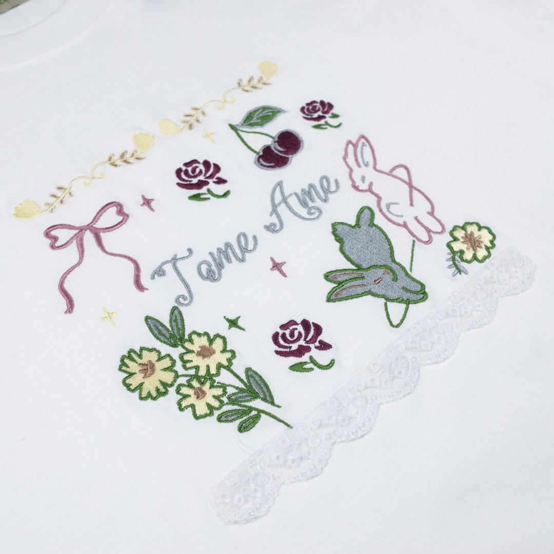 Tome Ame - White Rabbit Longsleeve