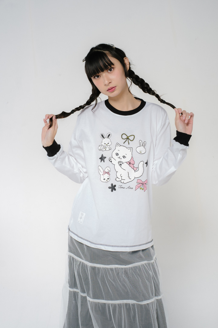 Tome Ame - Lilo Longsleeve White