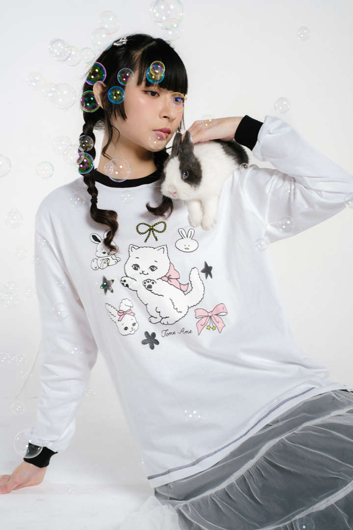 Tome Ame - Lilo Longsleeve White