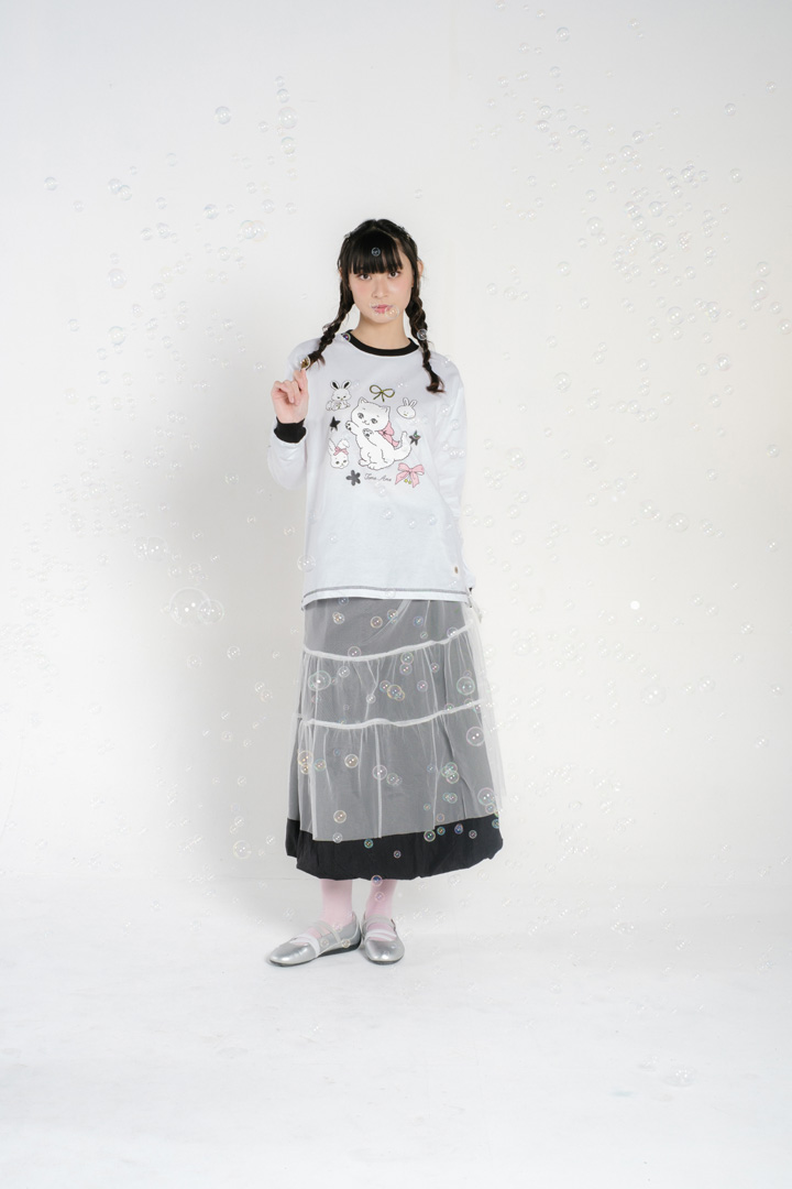 Tome Ame - Lilo Longsleeve White
