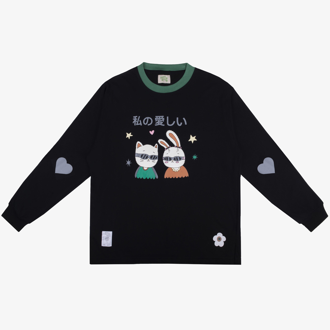 Tome Ame - Miko Longsleeve Black