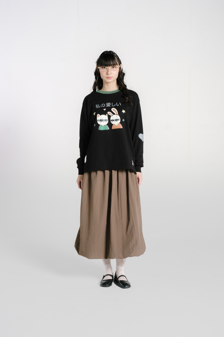 Tome Ame - Miko Longsleeve Black