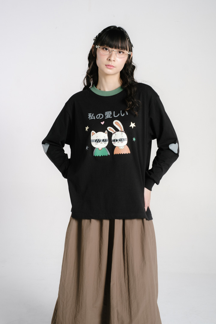 Tome Ame - Miko Longsleeve Black