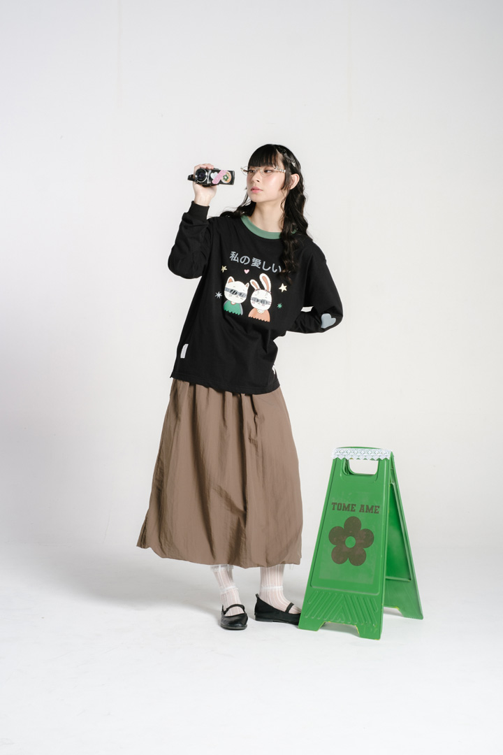 Tome Ame - Miko Longsleeve Black