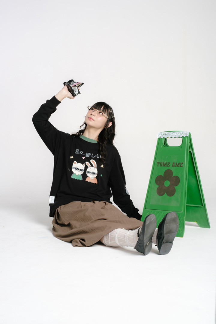 Tome Ame - Miko Longsleeve Black
