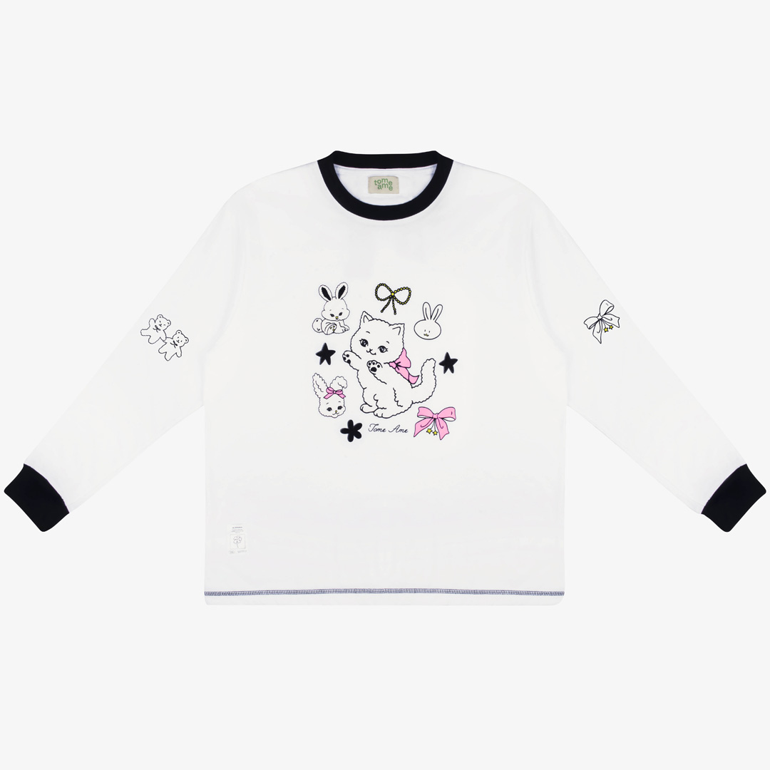Tome Ame - Lilo Longsleeve White