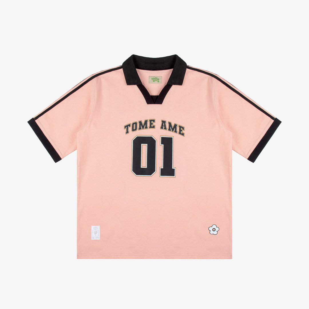 Tome Ame - Pink Michi Jersey Tee Bush
