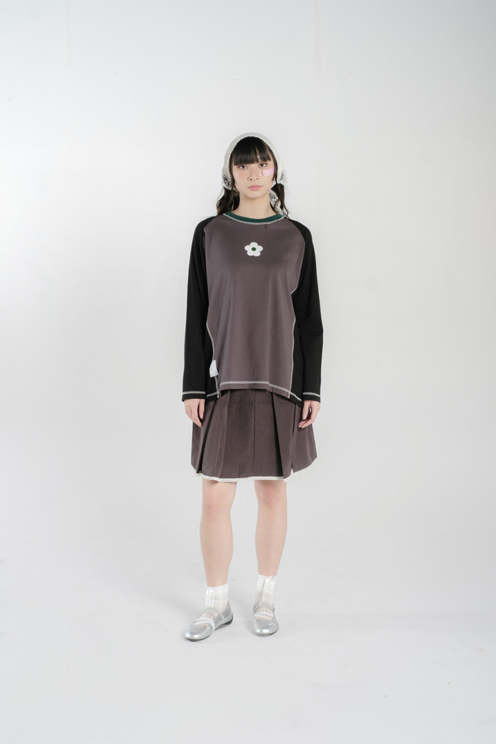 Tome Ame - Yuma Long Sleeve Dark Grey