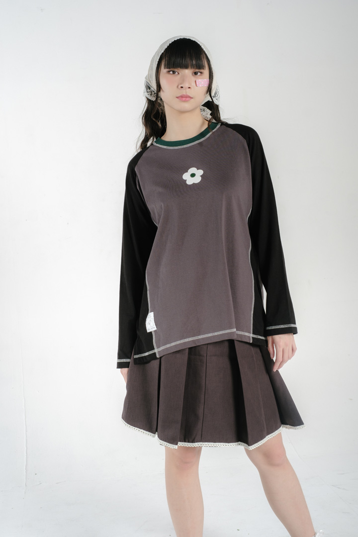 Tome Ame - Yuma Long Sleeve Dark Grey