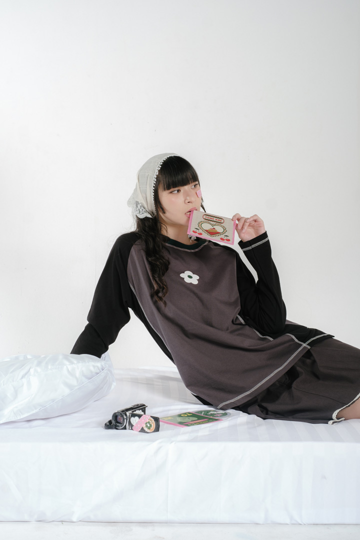 Tome Ame - Yuma Long Sleeve Dark Grey